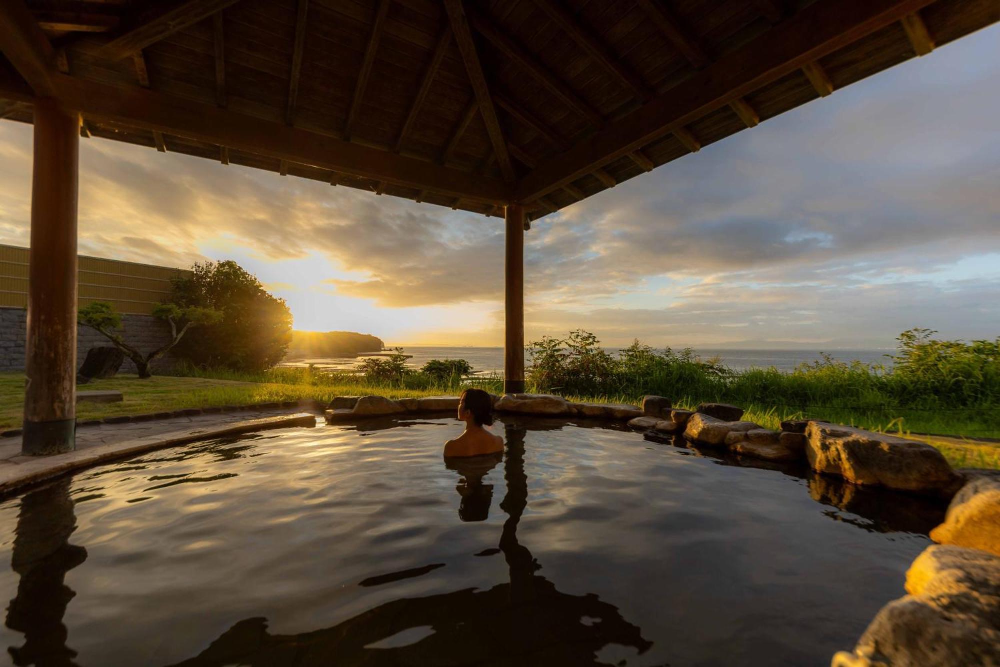 Spa And Resort Hotel Solage Oita Hiji Beppuwan Bagian luar foto
